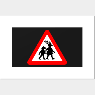 Summerisle School Crossing Sign Posters and Art